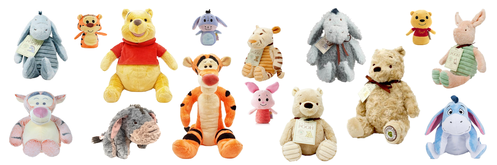 Winnie the pooh stuffed animal deals set