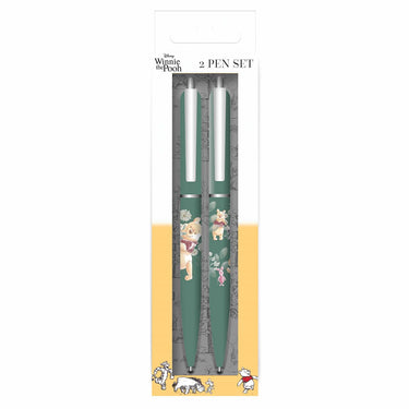 Two pens in a packaging with cartoon characters on a white background