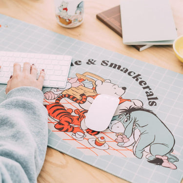 view of mouse mat on table