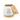 A white ceramic jar with a cork lid, featuring an illustration of Winnie the Pooh characters and the text 'May today be sweeter than a smackerel of hunny.'