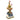 Christmas figurine featuring Pooh, piglet, Tigger and Eeyore
