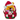 Backpack with cartoon character design featuring a Winnie the Pooh and piglet in festive attire.