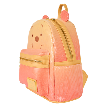 Loungefly Winnie the Pooh Glitter Backpack Side View