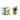 Winnie the Pooh mini pot with a plant and packaging on a white background