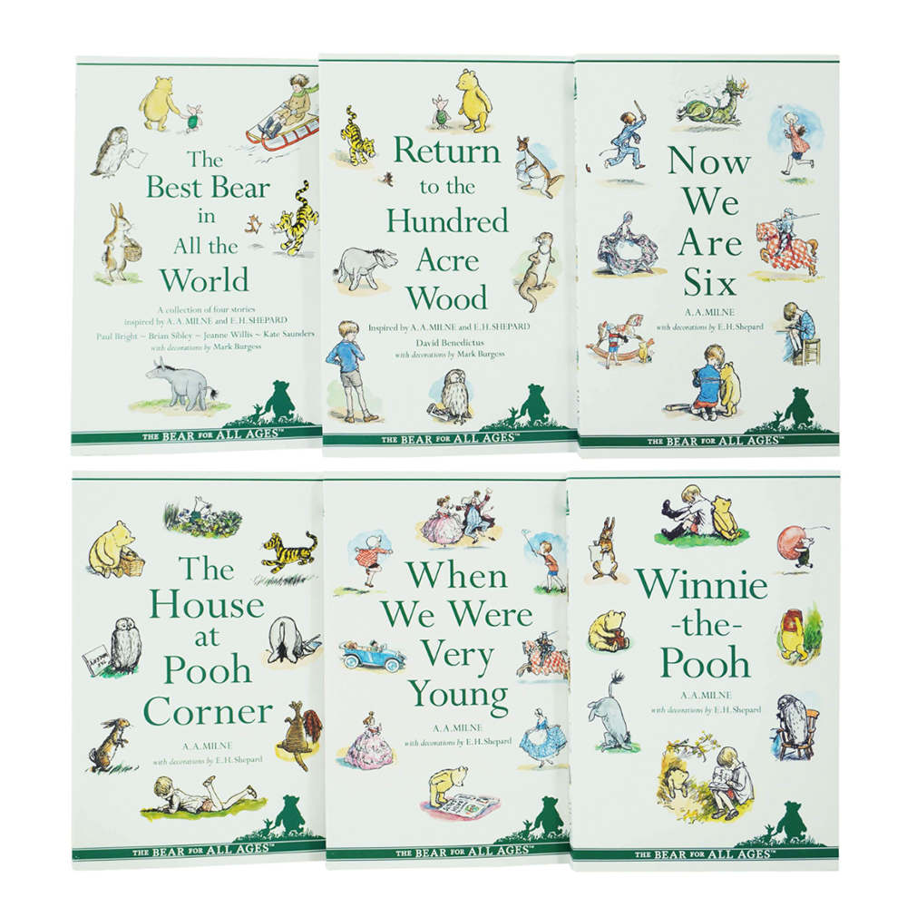 Winnie the Pooh 6 Book Set