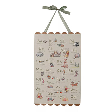 Winnie the Pooh Alphabet Plaque