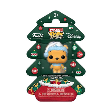 Pocket Pop! Disney figurine in packaging with Christmas tree design