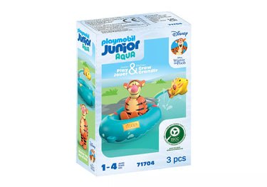 Playmobil Junior Aqua toy packaging with Tigger character on a white background