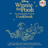 Cookbook cover of 'Winnie the Pooh: The Hundred-Acre Wood Cookbook' with illustrations of characters on a blue background.