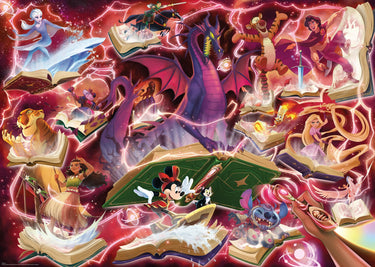 Disney Lorcana Glimmers of the Realm Puzzle - Ruby