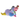 Britto Eeyore Figurine, hand painted, made from resin