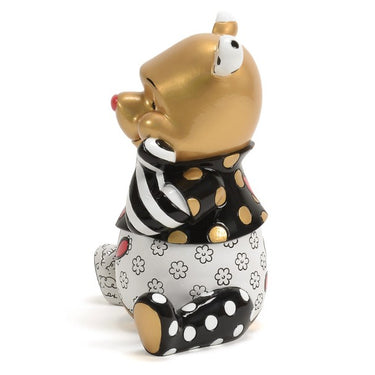 Britto Pooh Midas Figurine Side View 2