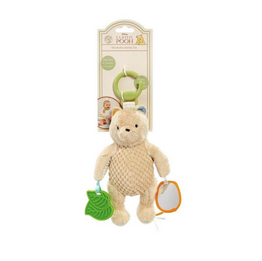 Classic Pooh activity plush toy in packaging for young children