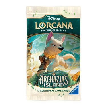 Disney Lorcana Archazia's Island Booster Pack Bolt Artwork