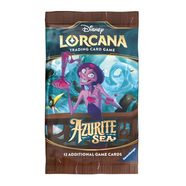 Disney Lorcana Azurite Sea Booster Pack Yzma Artwork
