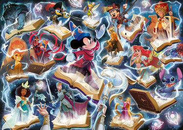 Disney Lorcana Glimmers of the Realm Steel Puzzle Design