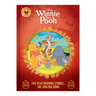 Cover of 'Disney Winnie the Pooh Golden Tales' book featuring illustrations of Winnie the Pooh and friends with a red background.