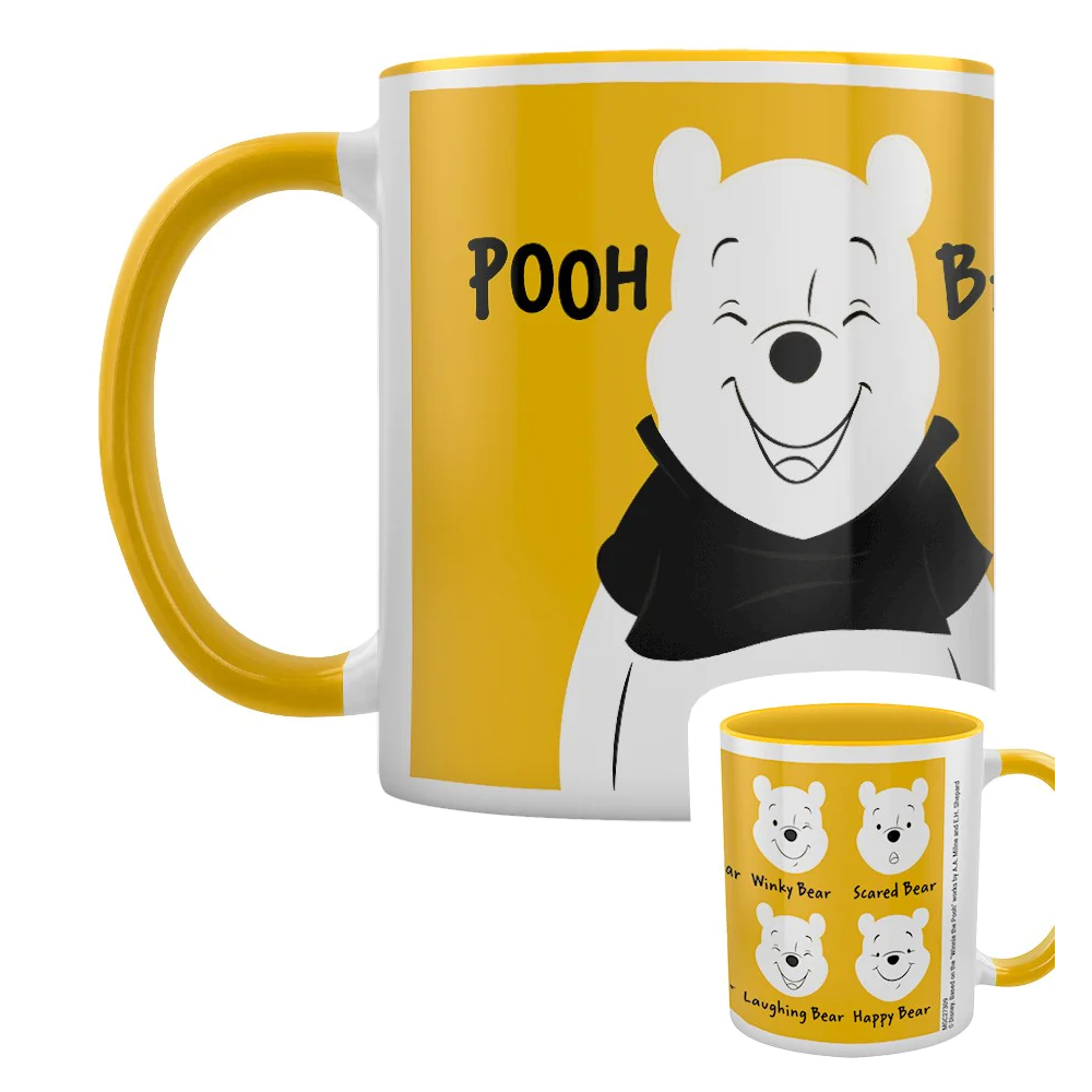 The Many Faces of Pooh Mug