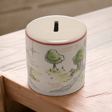 Hundred Acre Money Bank on table top
