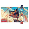 Playmat with cartoon character and Lorcana branding on a white background