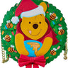 Loungefly Christmas Pooh Wreath Shoulder Bag