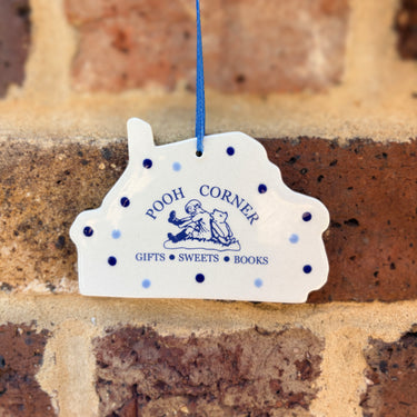 Pooh Corner Blue Ceramic Decoration