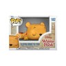 Funko Pop! vinyl figure of a sleeping Winnie the Pooh in packaging with Disney branding.