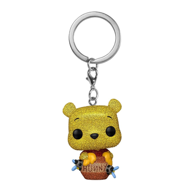 Pop! Pooh Gold Keychain