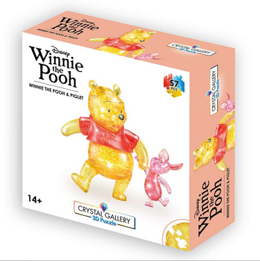 Crystal Gallery Disney Pooh & Piglet 3D Puzzle