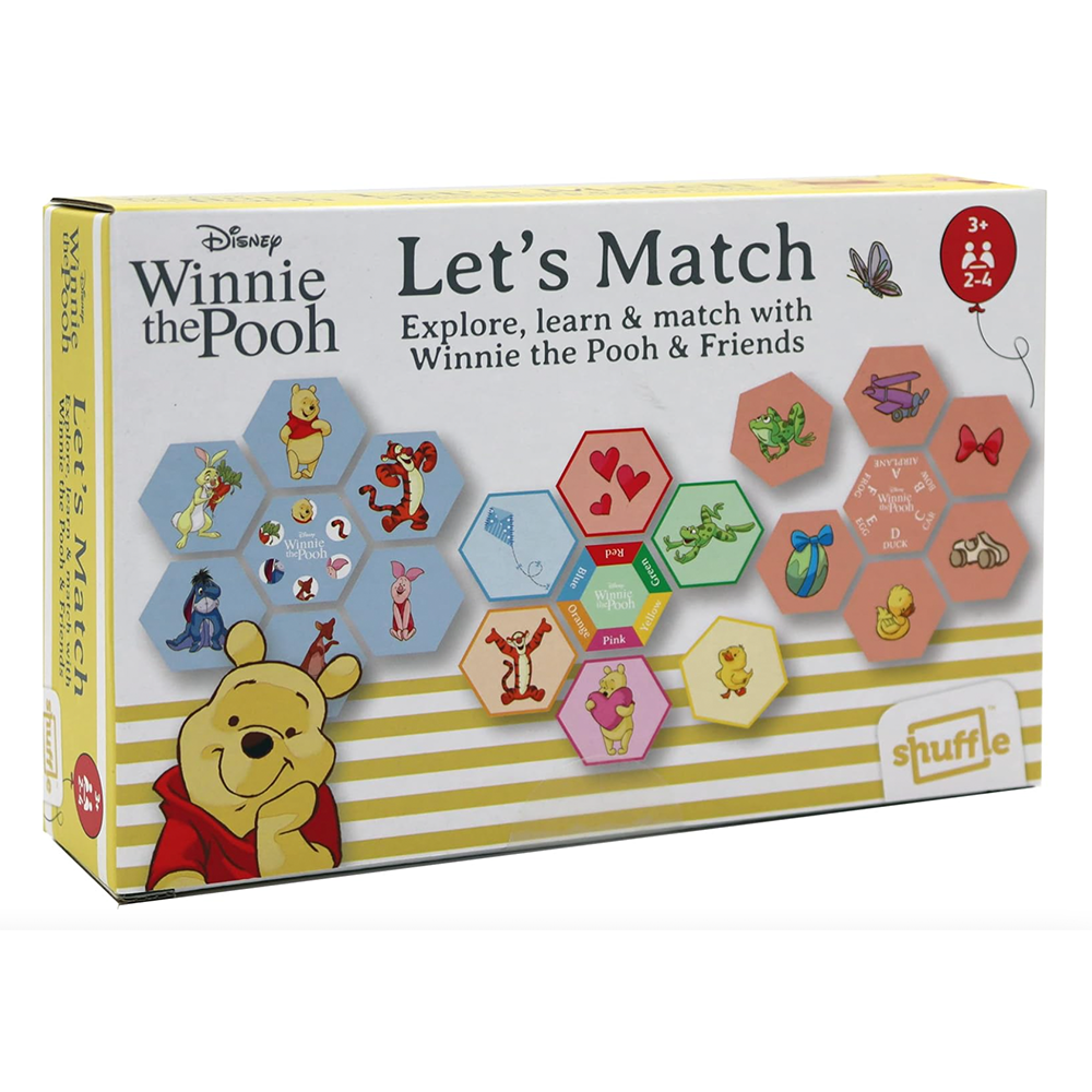 Shuffle Winnie the Pooh Let's Match Game