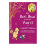 Book cover of 'The Best Bear in all the World' with a purple background and Winnie the Pooh illustration.