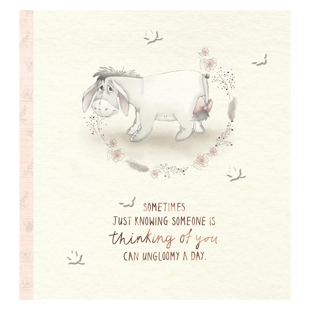 Eeyore 'Thinking of You' Card