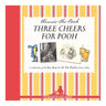 Book cover of 'Three Cheers for Pooh' with Winnie-the-Pooh illustrations and text.
