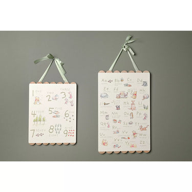 Winnie the Pooh Alphabet Plaque and Number Plaque