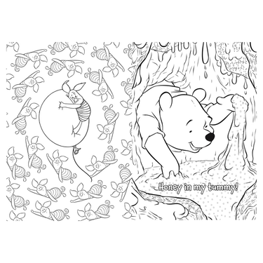 Winnie the Pooh Colouring Book