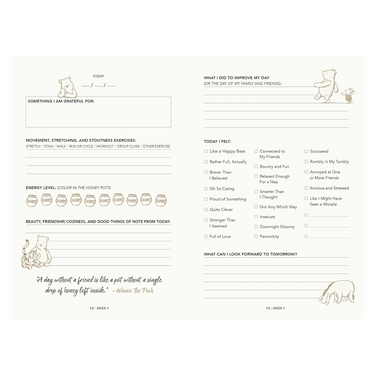 The Wisdom of Pooh Gratitude Journal