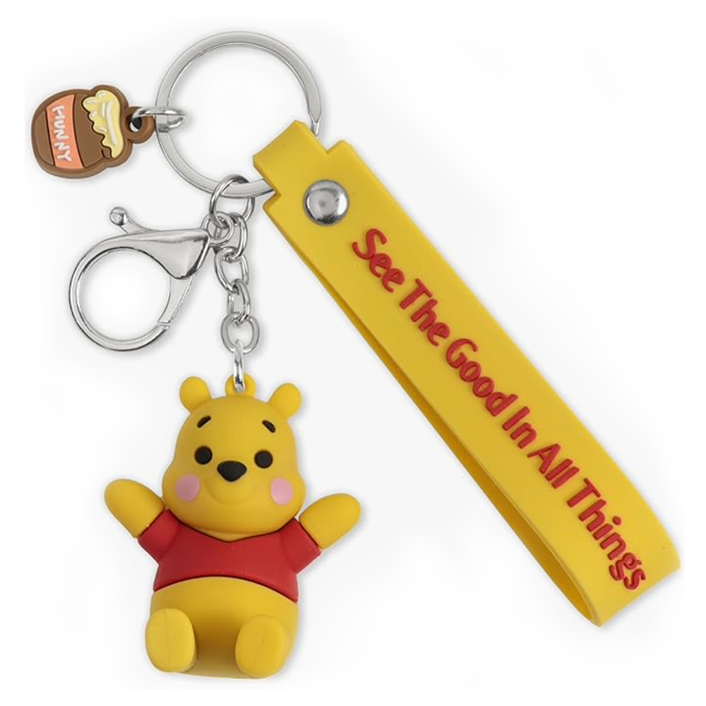 Winnie the Pooh 3D Charm Keyring