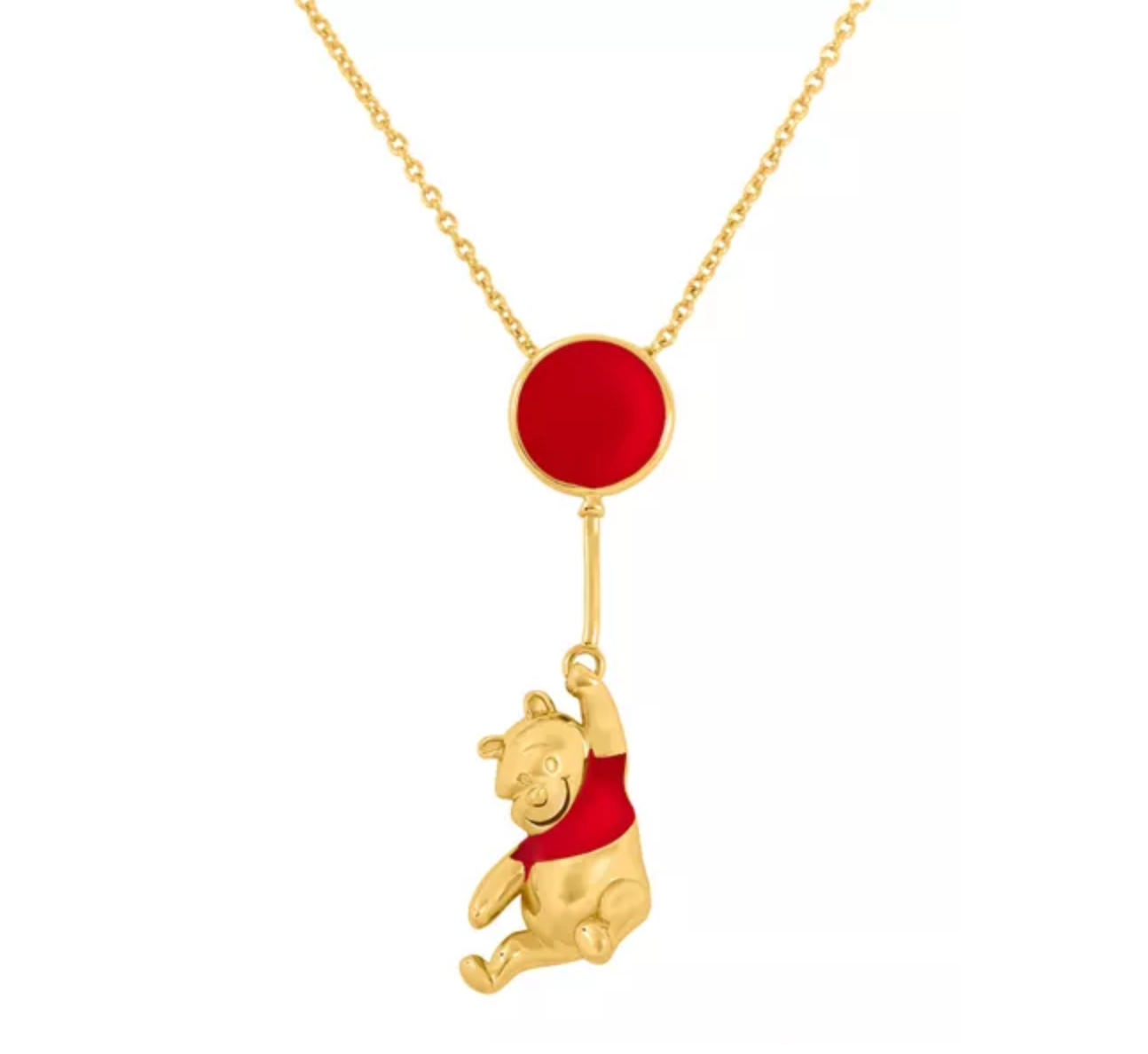 Winnie the Pooh Balloon Necklace