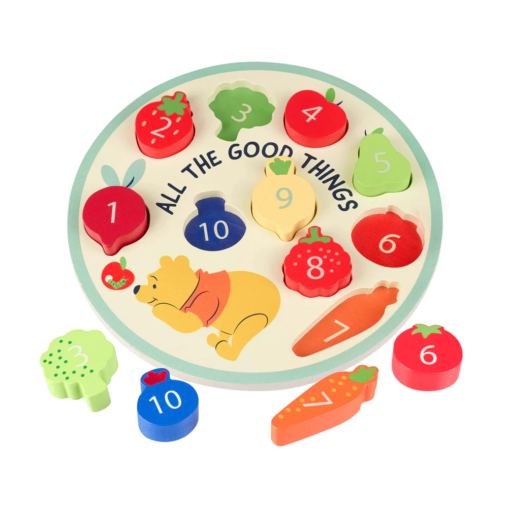 Winnie the Pooh Veggies Counting Puzzle