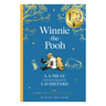 Winnie-the-Pooh book cover with blue background and gold accents
