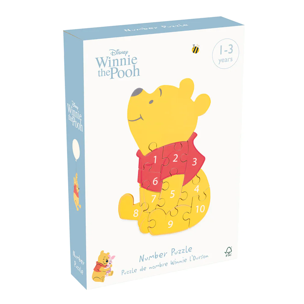 Winnie the Pooh Number Puzzle