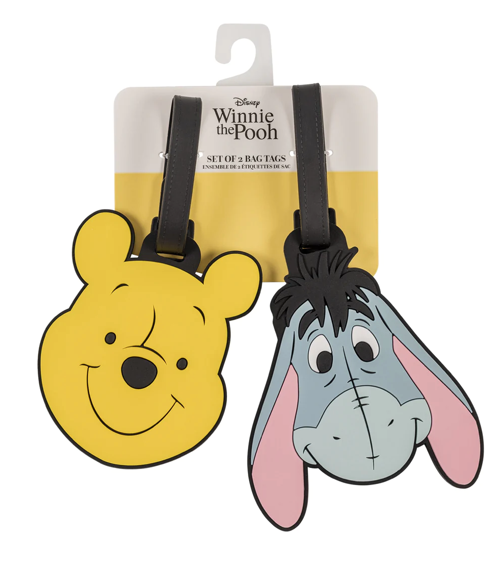Winnie the Pooh & Eeyore Luggage Tags