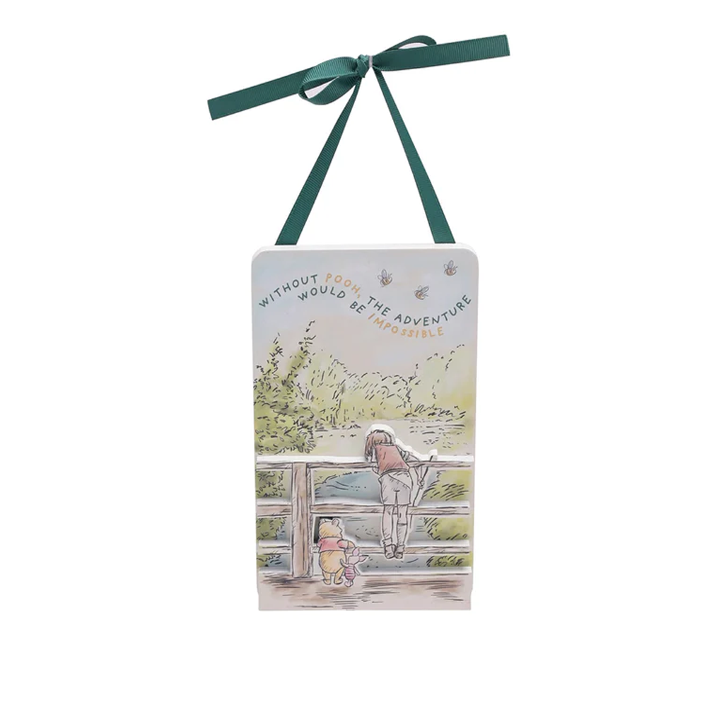 Without Pooh 3D Hanging Plaque