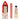 Winnie the Pooh hand cream set with red and white striped nail file and hand cream tube on a white background