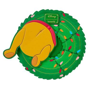 Loungefly Christmas Pooh Wreath Bag Back view