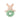 Plush toy with a bunny design on a white background