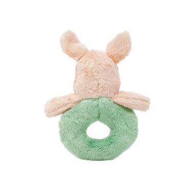 Plush toy with a bunny design on a white background