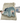 Wooden puzzle of Eeyore from Winnie the Pooh in a drawstring bag with packaging.