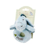 A plush ring rattle toy featuring the character Eeyore from A.A.