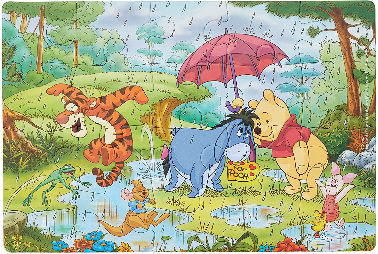 Winnie the Pooh 2x 20 piece Puzzles